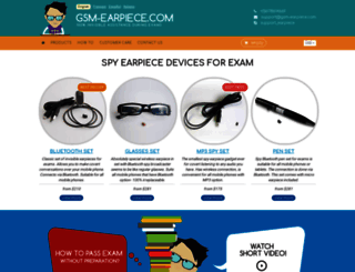 gsm-earpiece.com screenshot