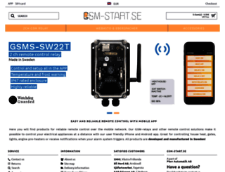 gsm-start.se screenshot