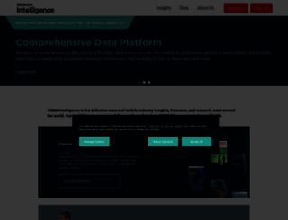 gsmaintelligence.com screenshot