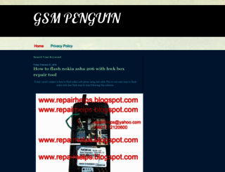 gsmpenguin.blogspot.com screenshot