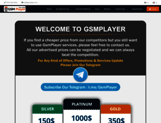 gsmplayer.com screenshot