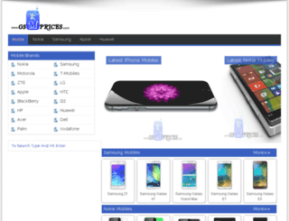 gsmprices.com screenshot