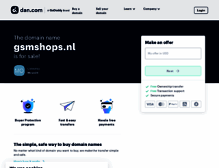 gsmshops.nl screenshot