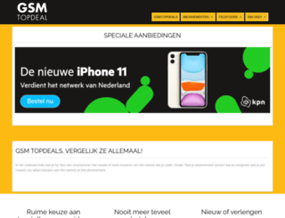 gsmtopdeal.nl screenshot