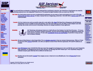 gsp.com screenshot