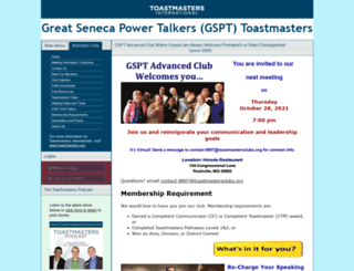 gspt.toastmastersclubs.org screenshot