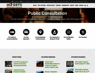 gstc.org screenshot