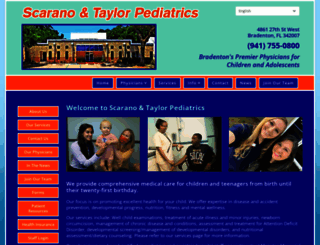gstpediatrics.org screenshot
