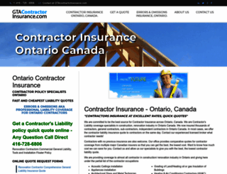 gta-insurance.com screenshot
