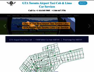 gtaairporttaxi.com screenshot