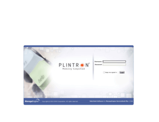 gtac.plintron.com screenshot