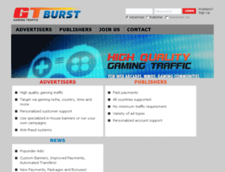 gtburst.com screenshot