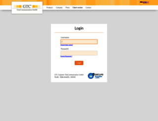 gtc.net screenshot
