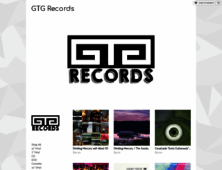 gtgrecords.storenvy.com screenshot
