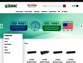 gtlaser.com screenshot