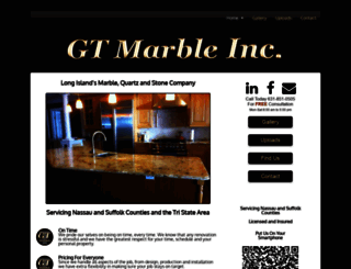 gtmarble.com screenshot