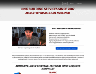 gtslinkbuilding.com screenshot