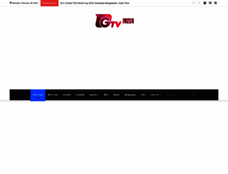 gtvlive.com.bd screenshot