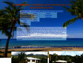guadeloupe-vacation.com screenshot