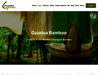 guaduabamboo.com screenshot