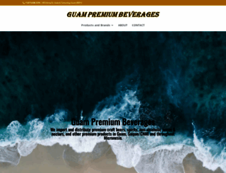 guampremiumbeverages.com screenshot