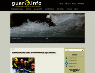 guara.info screenshot