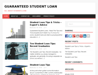 guaranteedstudentloansinfo.com screenshot