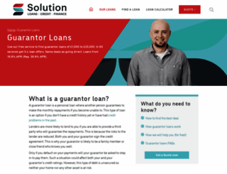 guarantor-loans.co.uk screenshot