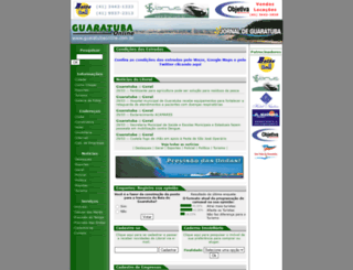 guaratubaonline.com.br screenshot