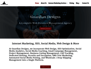 guardian-designs.com screenshot