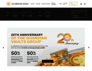 guardian-gold.com.au screenshot