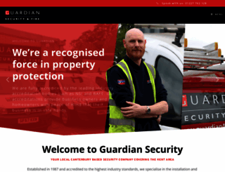 guardian4security.co.uk screenshot