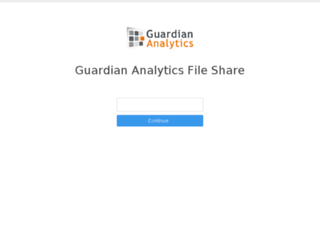 guardiananalytics.egnyte.com screenshot