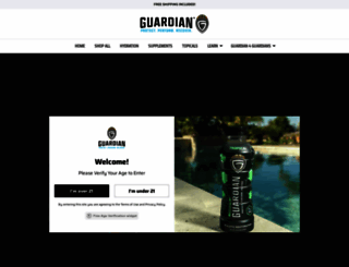 guardianathletic.com screenshot