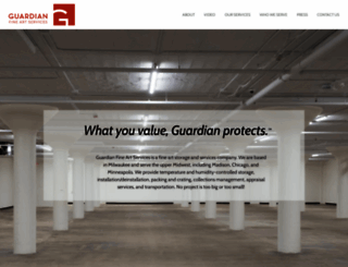guardianfineart.com screenshot