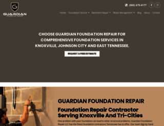 guardianfoundationrepairs.com screenshot
