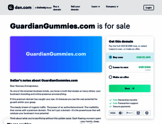 guardiangummies.com screenshot