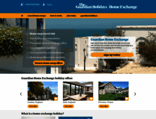 guardianhomeexchange.co.uk screenshot