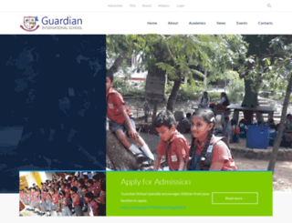 guardianinternationalschool.com screenshot
