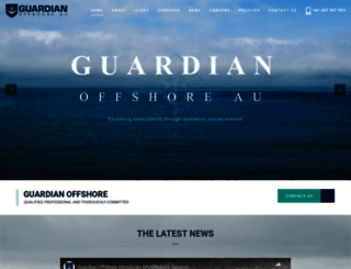 guardianoffshore.com.au screenshot