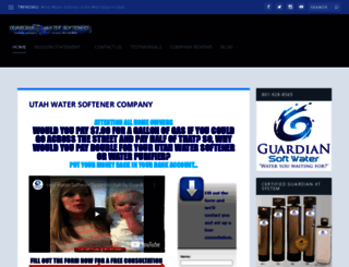 guardianwatersoftener.com screenshot