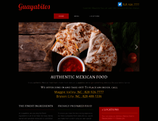 guayabitosrestaurants.com screenshot