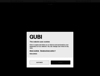 gubi.com screenshot