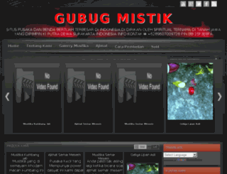 gubugmistik.com screenshot