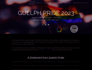 guelphpride.com screenshot