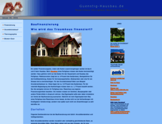 guenstig-hausbau.de screenshot