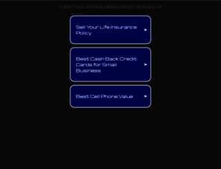 guenstige-risikolebensversicherung.de screenshot