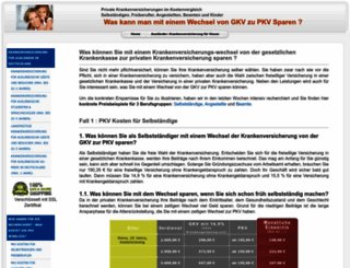 guenstige-versicherungen-online.de screenshot
