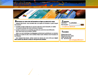 guepard-autoecole-jouelestours.packweb2.com screenshot