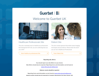 guerbet.co.uk screenshot